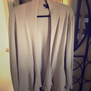 Esperanza Plus Size Women’s Creme Cardigan.